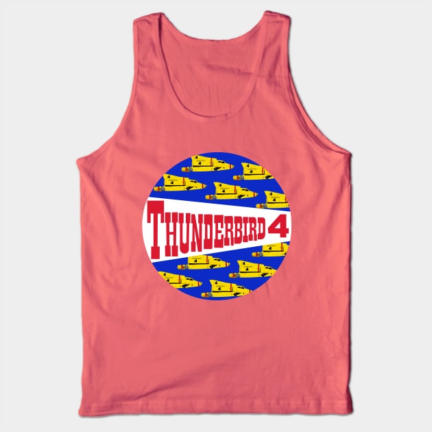 Thunderbirds 4 Sea Craft Piloted by Gordon Tracy Tank Top by EmmaFifield